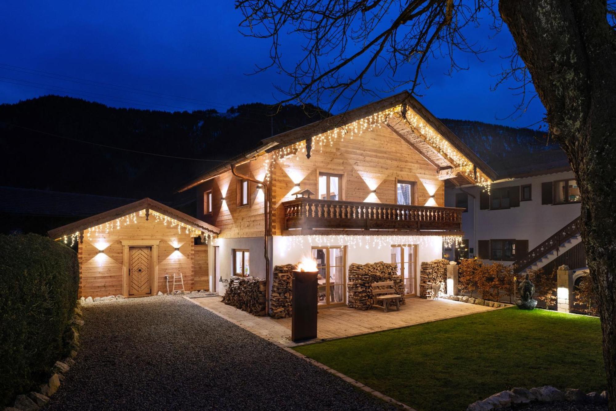 Exklusives Alpenchalet Mit Jacuzzi & Sauna Fuer Bis Zu 14 Personen Villa Bayrischzell Exterior photo